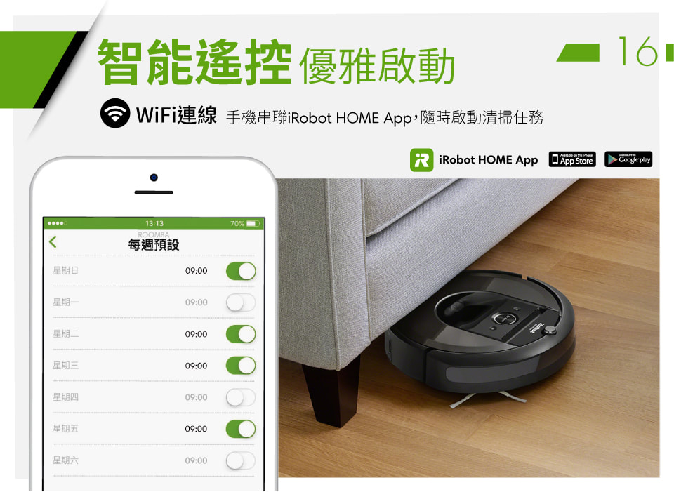 iRobot Roomba i7 WIFI智能遙控